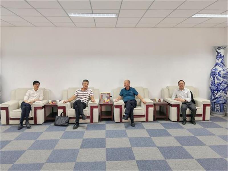 清华研究院陆院长一行 来乐鱼在线注册_乐鱼（中国）共商产业规划